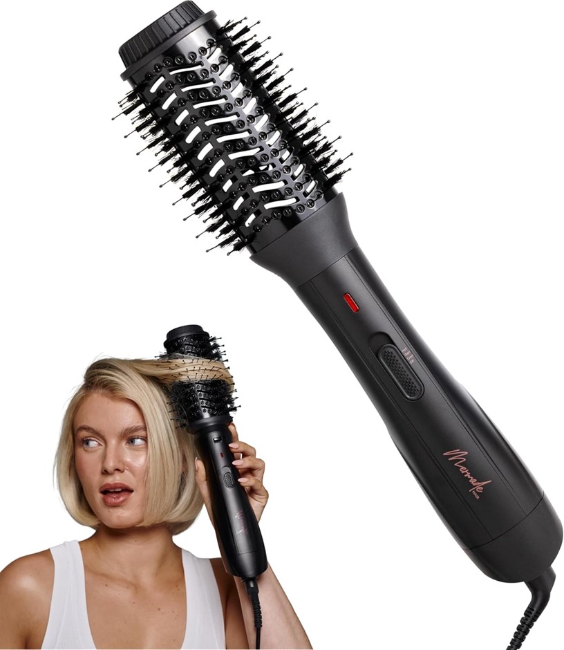 MERMADE Hair Blow Dry Brush, Black