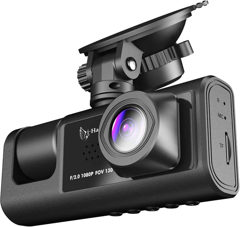 Defender Dual Dash Cam 1080p Full HD Front & Rear | Wide Angle, Loop Record