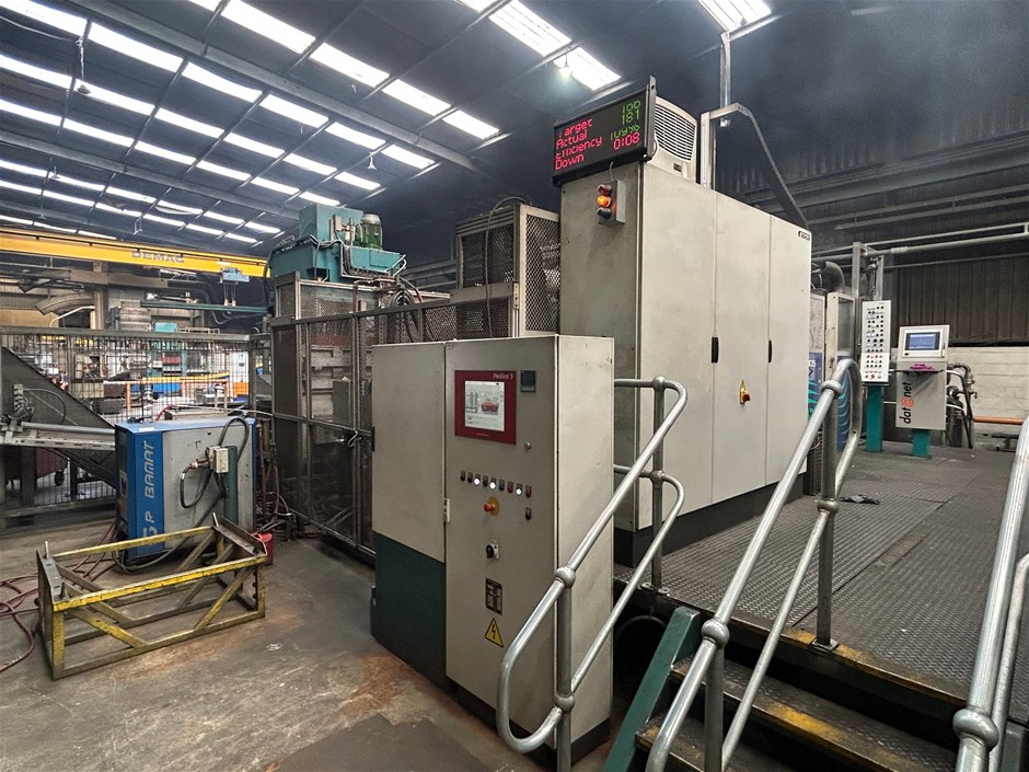 2015 Buhler Carat 105 Compact Die Casting Machine Cell 4