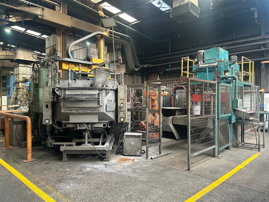 1994 Buhler GFS-H-630SC Die Casting Machine Cell 6