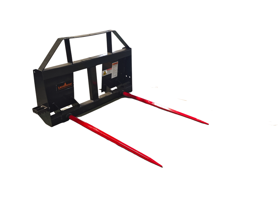 2026 Unused LandHonor Skid Steer Bale Spear BS-12-2500G