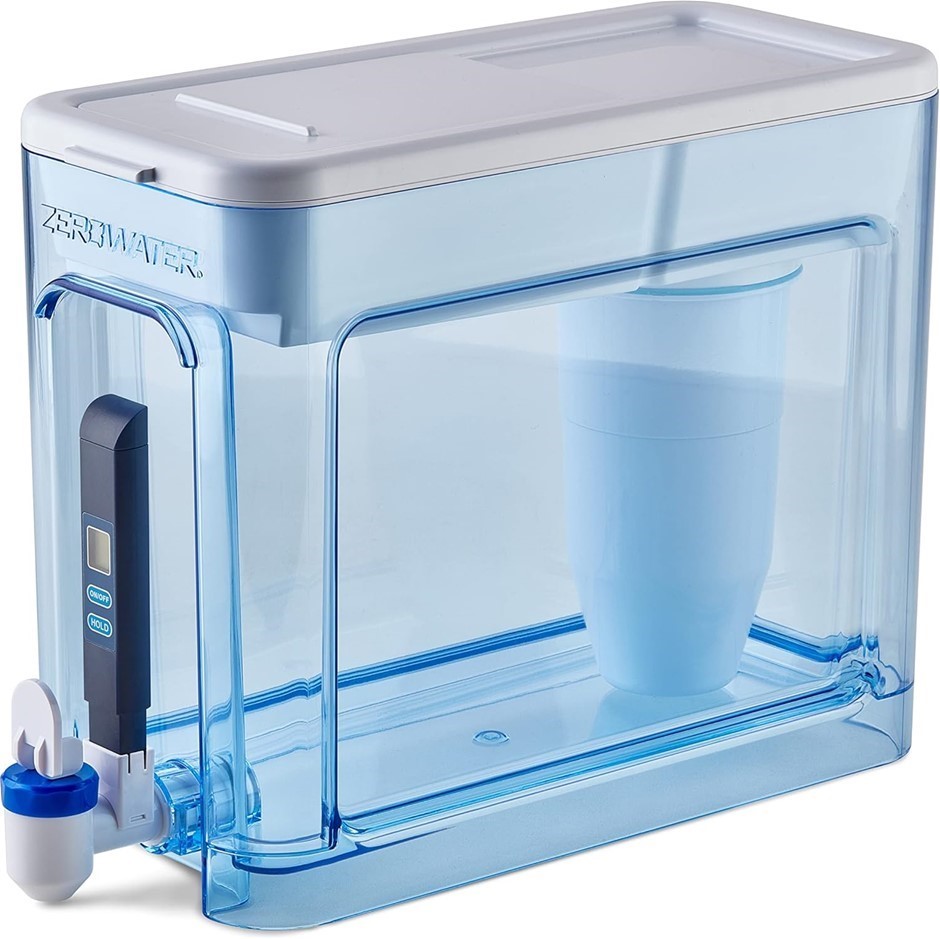 ZEROWATER 32 Cup Ready-Read 5-Stage Water Filter Dispenser, NSF Certified t