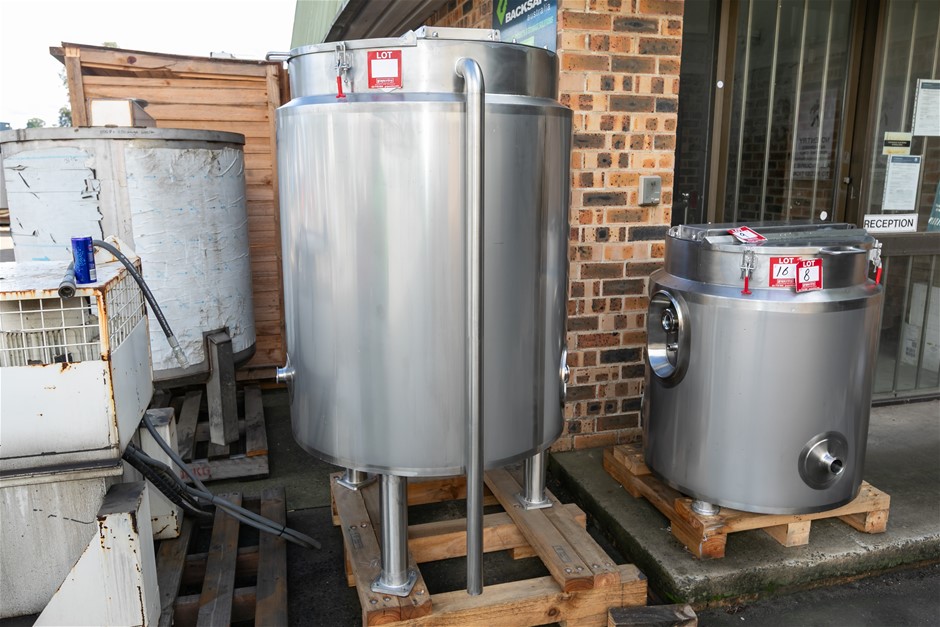 S.T.M 500 litre Jacketed Storage Tank
