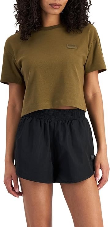 CHAMPION Women's Rochester Base Tee, Size XS, Surplus Green, CQQAN. RRP: $4