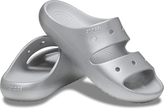 0411-5062664 · CROCS Unisex Adult Classic Sandal V2, USM13W15/EU48-49, Silver, 209970.  Bu