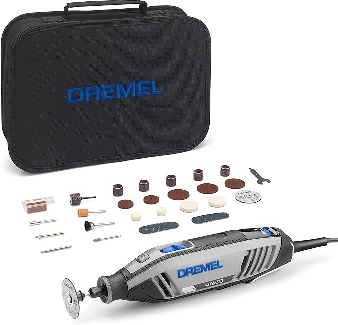 DREMEL 4250 Rotary Tool 175 W, Multitool Kit with 35 Accessories, 175W Moto