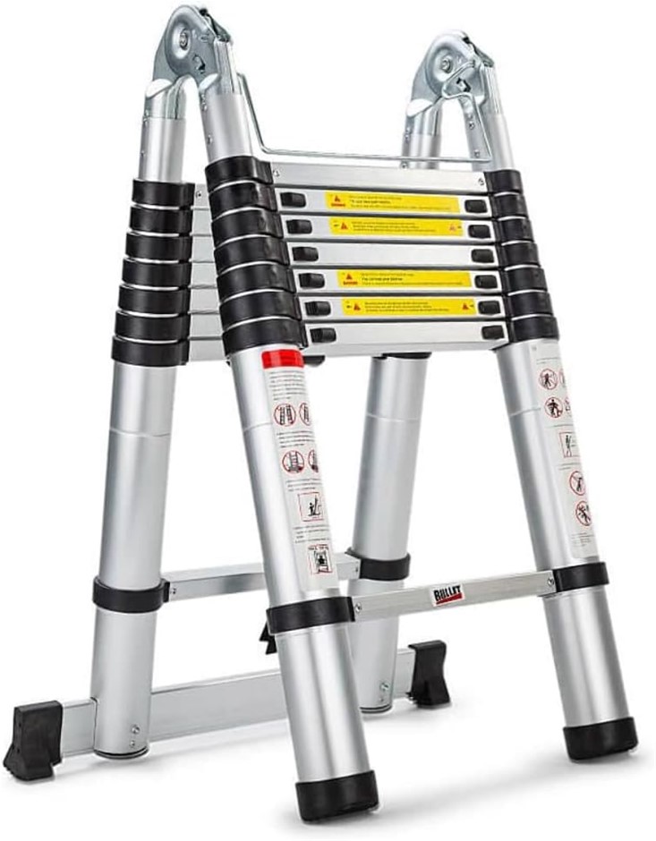 Telescopic Folding Ladder - 5M
