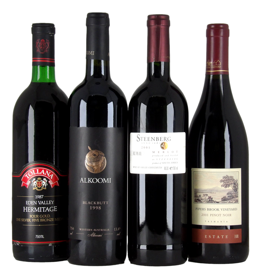 Mixed Red Wine Pack (4x 750mL) Multi Region