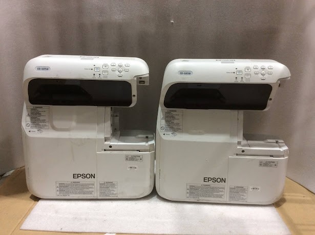 Epson EB-685W 3LCD Projector (Lot of 2)