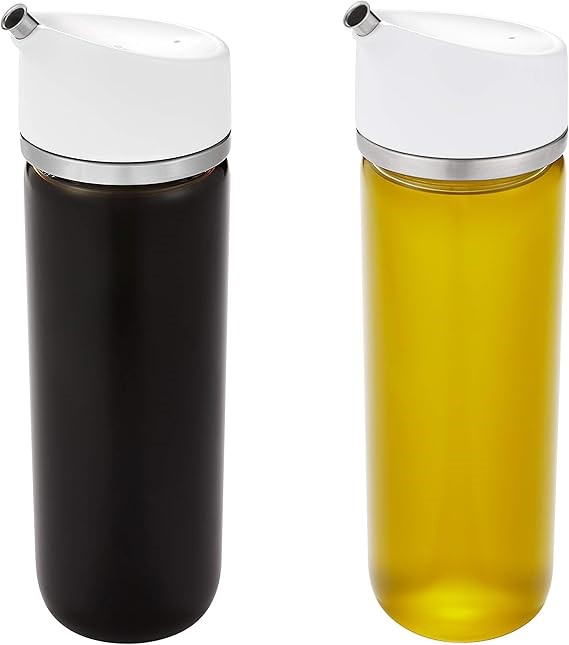 OXO Good Grips Precision Pour Glass Dispenser 2-Piece Set, 355 ml Capacity