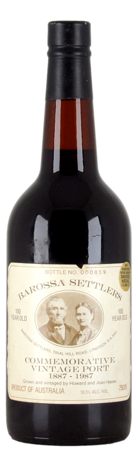 Barossa Settlers Commemorative 100 Year Old Vintage Port (1x 750mL) SA