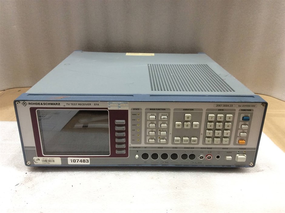 Rohde & Schwarz EFA TV Test Receiver