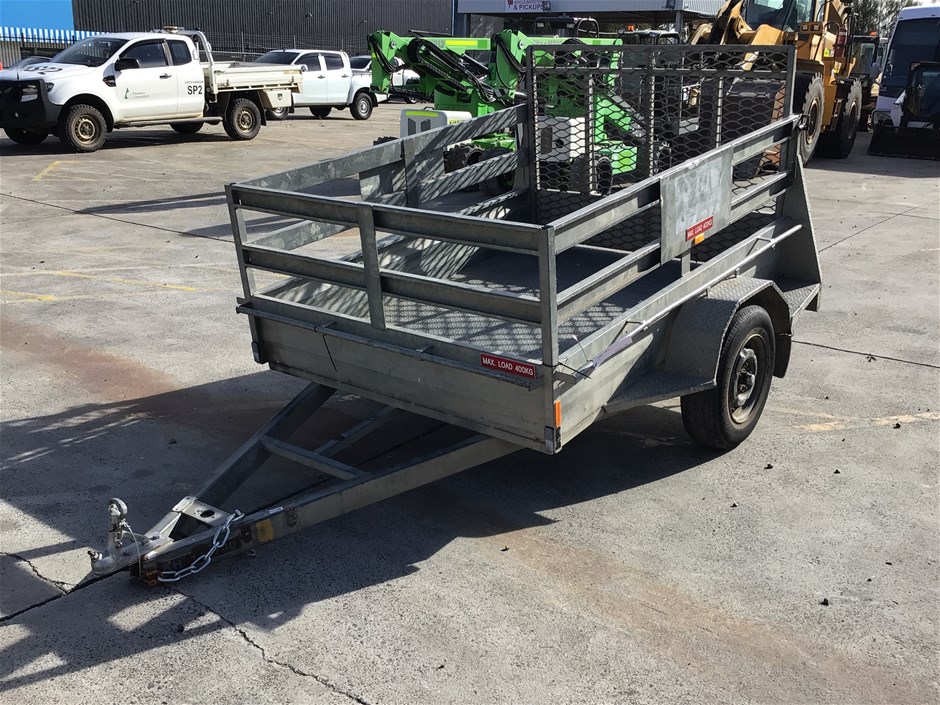 2000 ATA Trailers Box Single Box Trailer