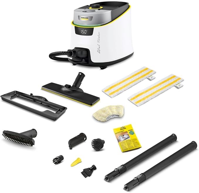 KARCHER SC 5 Deluxe Signature Line, 4 Bar, 3 Min Heat Up Time, 0.5L Boiler