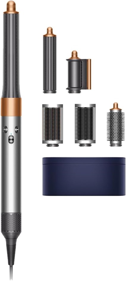 DYSON Air Wrap Complete Long Multi-Styler and Dryer - Nickel/Copper. NB: No
