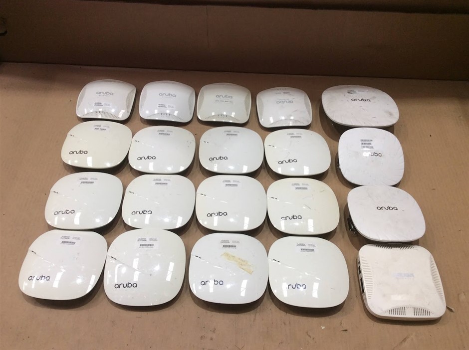 Aruba Wireless Access Points & Wi-Fi Network Access Points (Lot of 20)