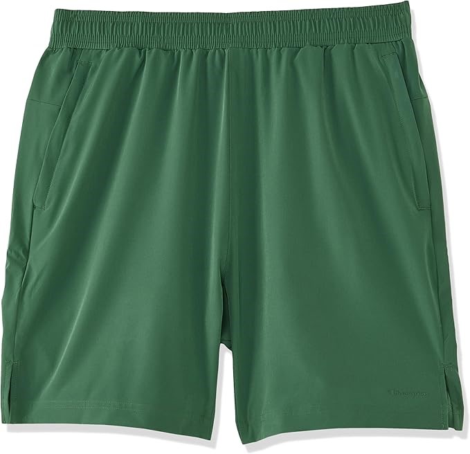CHAMPION Men's C-Fit Woven Training Short, Size 2XL, Fresh Fern, AU94N.