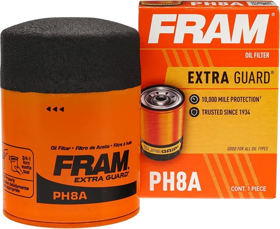 FRAM FPH8A FRAM PH8A Spin On Oil Filter Cylindrical - Alt.PartNo Z9.