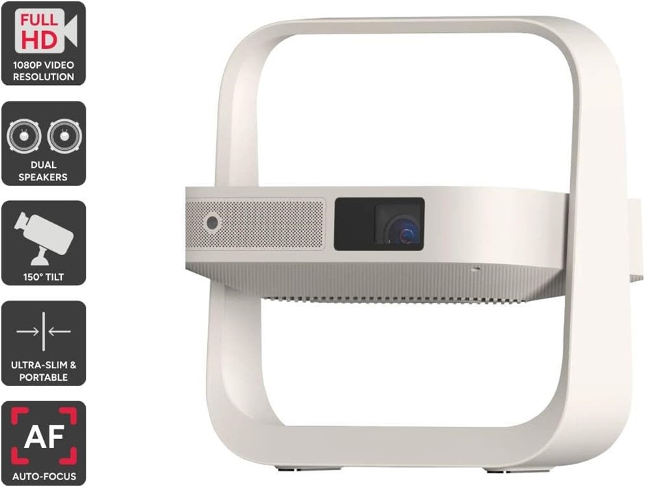XGIMI Elfin Flip Portable Projector. RRP: $999.99. NB: Minor Use, Fully Ope
