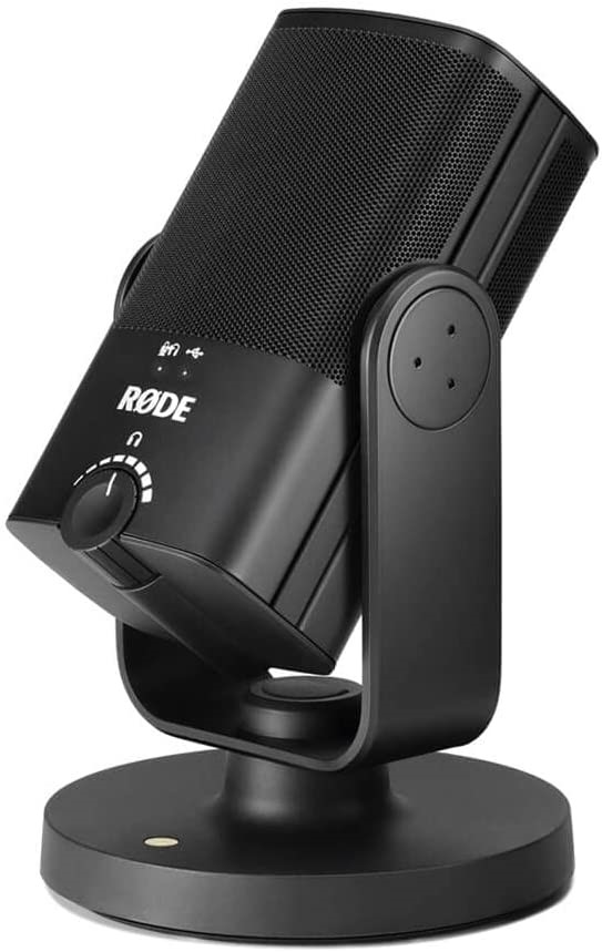 RØDE NT-USB Mini Studio Quality Condenser Microphone, Black, 400400025. NB:
