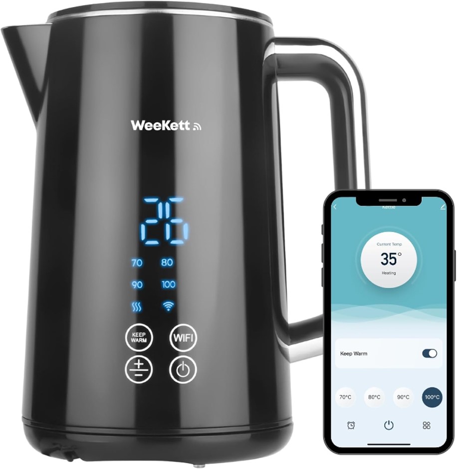WEEKETT Smart Kettle, Voice Control with Amazon Alexa, Google & Siri, Tempe