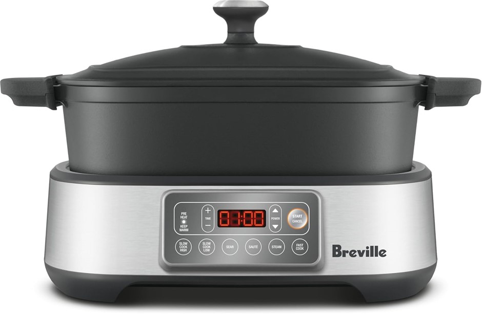 Breville the Ultimate Cook 6 in 1, Brushed Stainless Steel, LMC700BSS