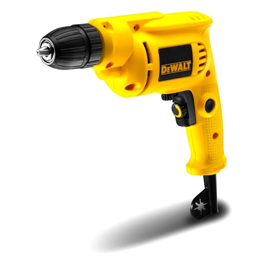DeWALT 550W 10mm Rotary Drill with Keyless Chuck.