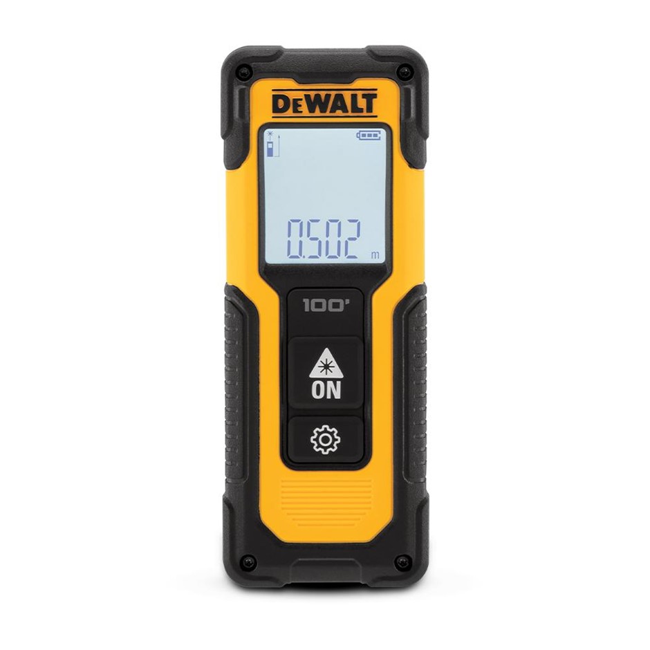 DeWALT 30m Laser Distance Measurer. NB: Not in Original Box.