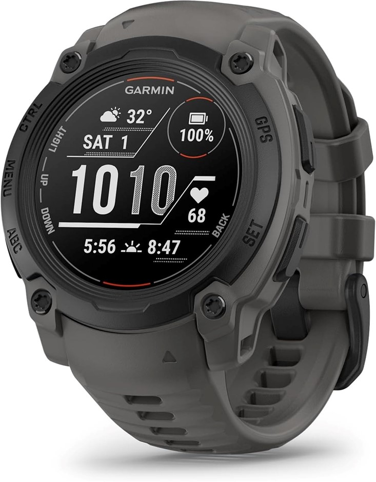 GARMIN Instinct E, 40 mm, Black Bezel with Charcoal Band