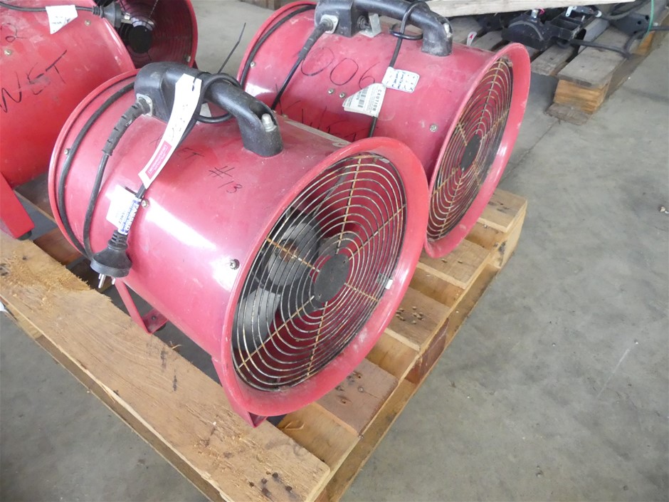 Portable Propelled Ventilators (Qty 2)