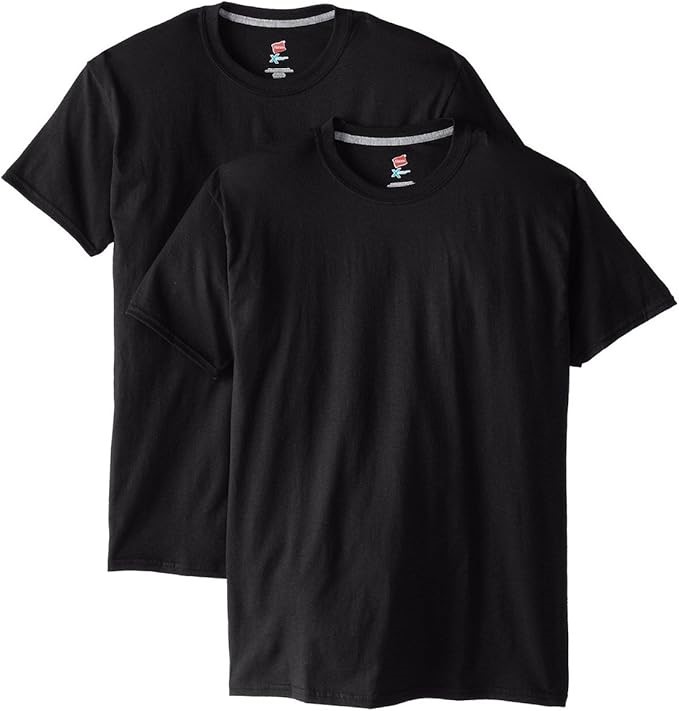 2 Pack x HANES Men's X-Temp Performance T-Shirt, Size XL, Black, O4200. Bu