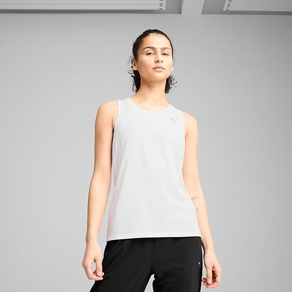 PUMA Women's Run Velocity Tank (Triblend), White, Size M, 52684302. RRP: $4
