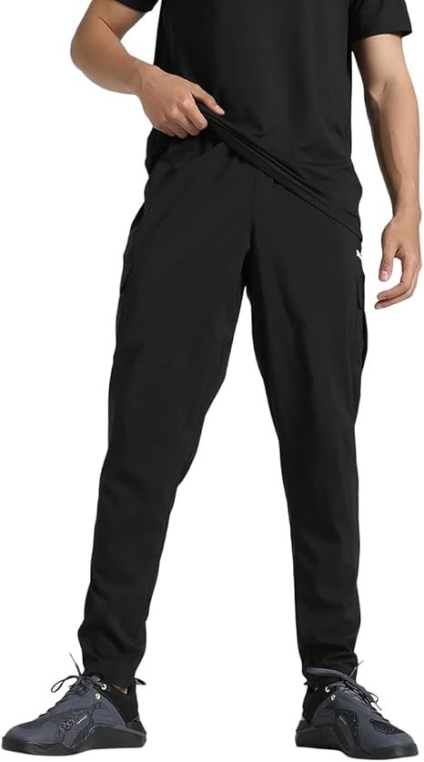 PUMA Men's TAD Tech Woven Cargo Pants, Size 2XL, PUMA Black, 526136. Buye