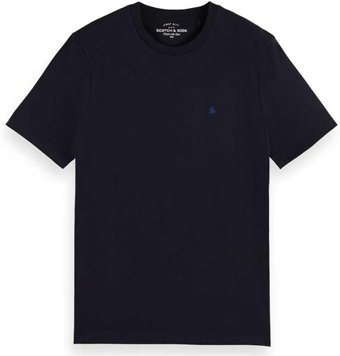SCOTCH & SODA Men's Organic Cotton Jersey Short-Sleeve T-Shirts, Size S, Ni