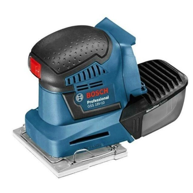 BOSH 18V Professional Cordless Orbital Sander - Skin Only.