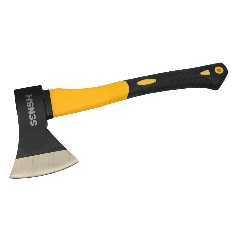 SENSH 600g Axe with Fibreglass Rubber Grip Handle. <b>You must be 18 years