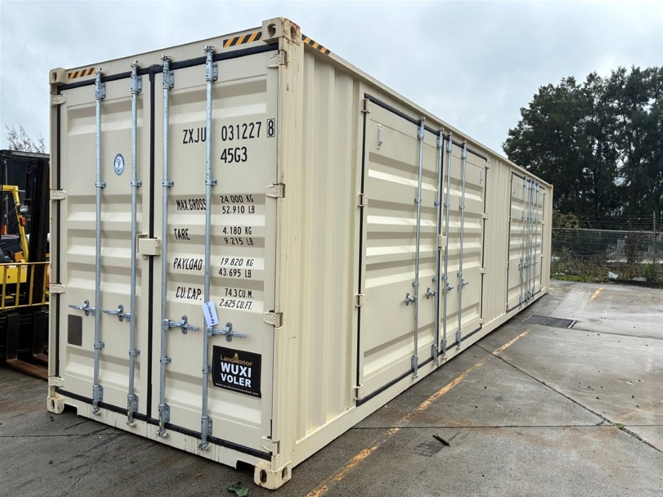 2025 Unused Voler 40` High Cube Multi-Door Container