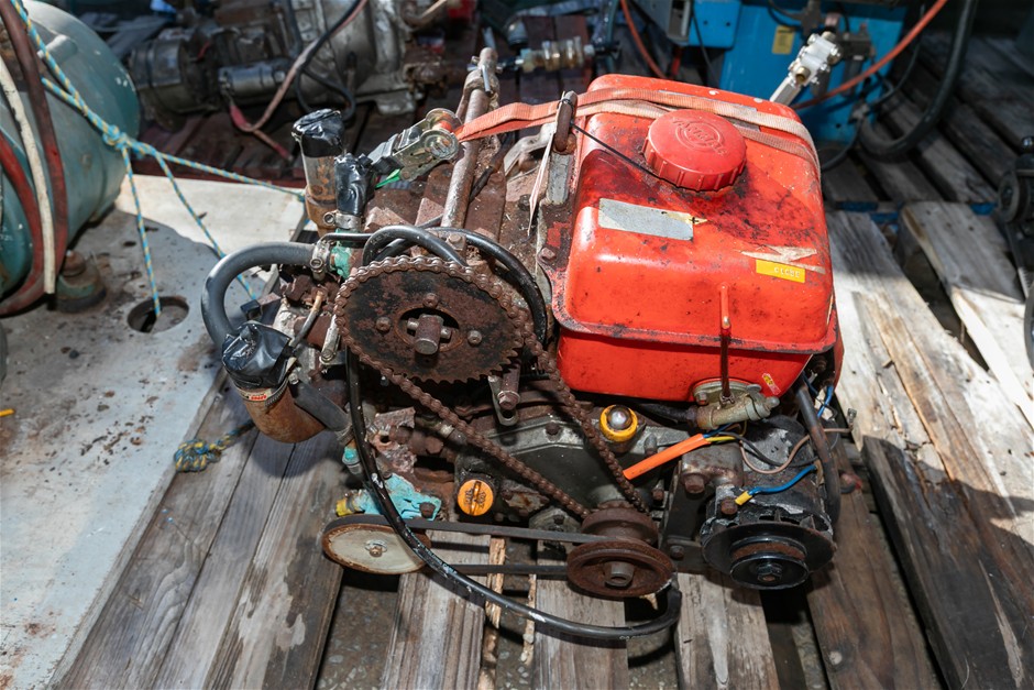 <B>YANMAR YSE12G 1 Cylinder Marine Motor</B>