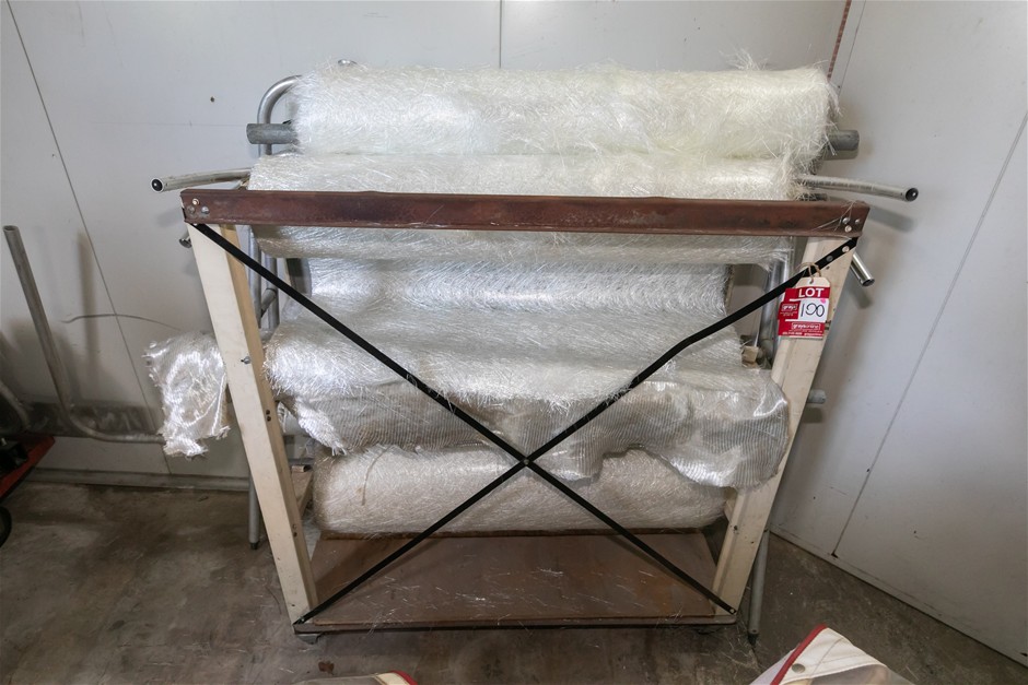 <B>Fiber Glass Steel Stand with Contents</B>