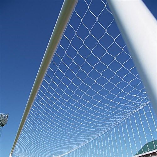 Soccer Goal Net,12 x 6ft for Training Practice Match Training, White