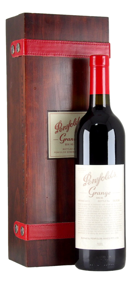 Penfolds Bin 95 Grange 2010 (1 x 750mL), SA.