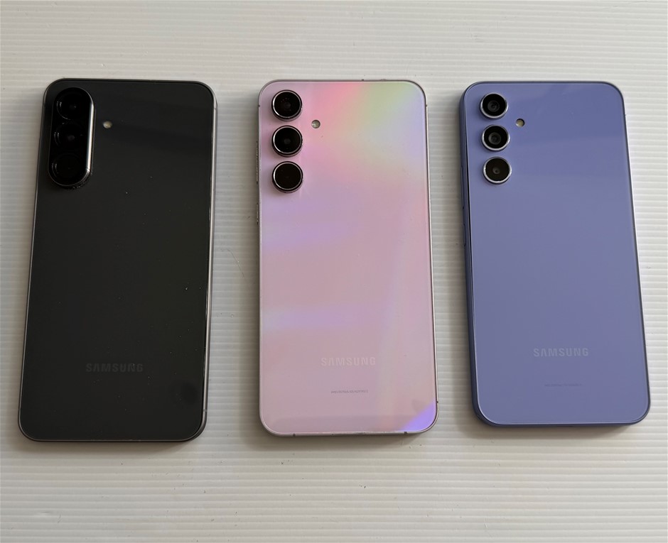 Samsung Galaxy A56 128Gb / A55 128Gb / A54 128Gb - For Parts (Lot of 3)