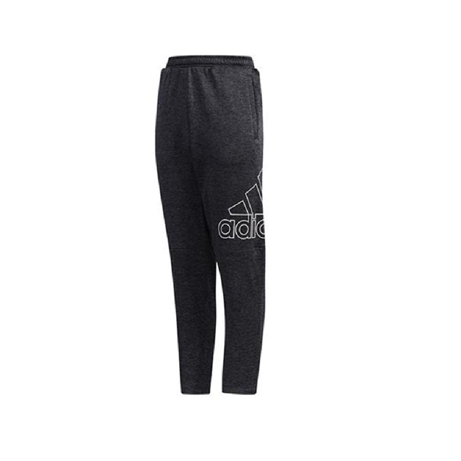 ADIDAS Boy's Fleece Lined Climawarm Sweatpants, Size 150, Black. Buyers No