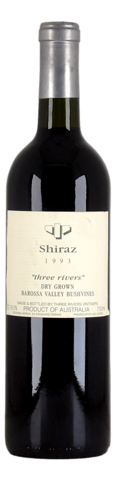 Chris Ringland Three Rivers Dry Grown Bush Vines Shiraz 1993 (1x 750mL),
