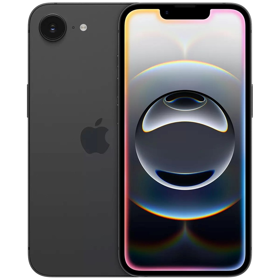 APPLE iPhone 16e 128GB Black. Buyers Note - Discount Freight Rates Apply t