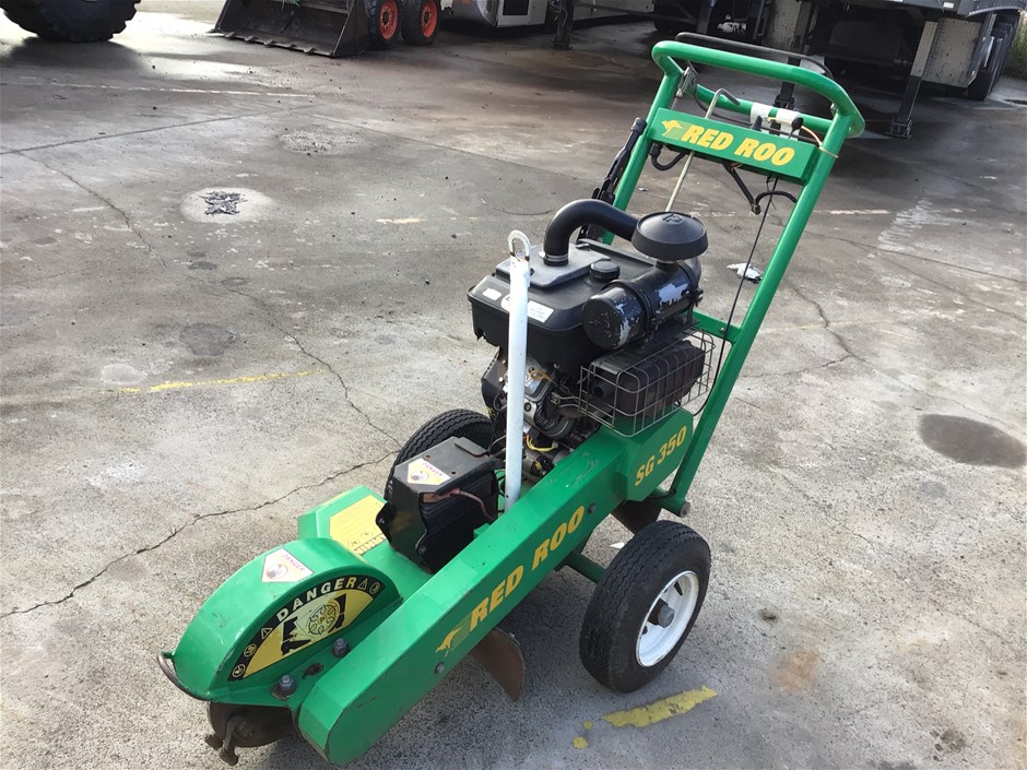 <p>Red Roo SG 350 Stump Grinder </p>