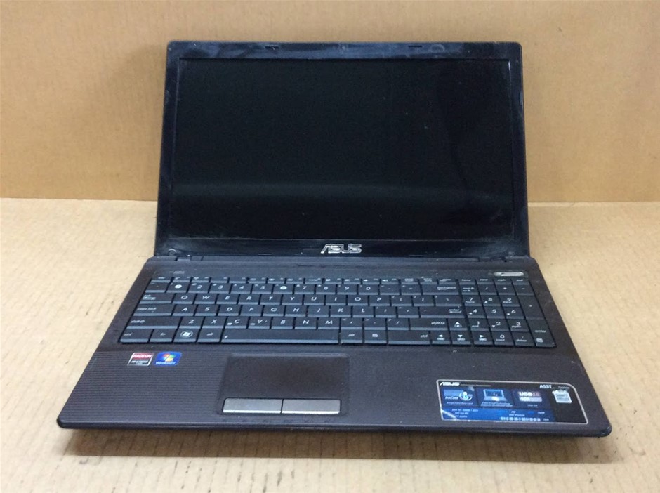 ASUS A53T Laptop AMD A6-3400M 4GBRAM 160GB Black