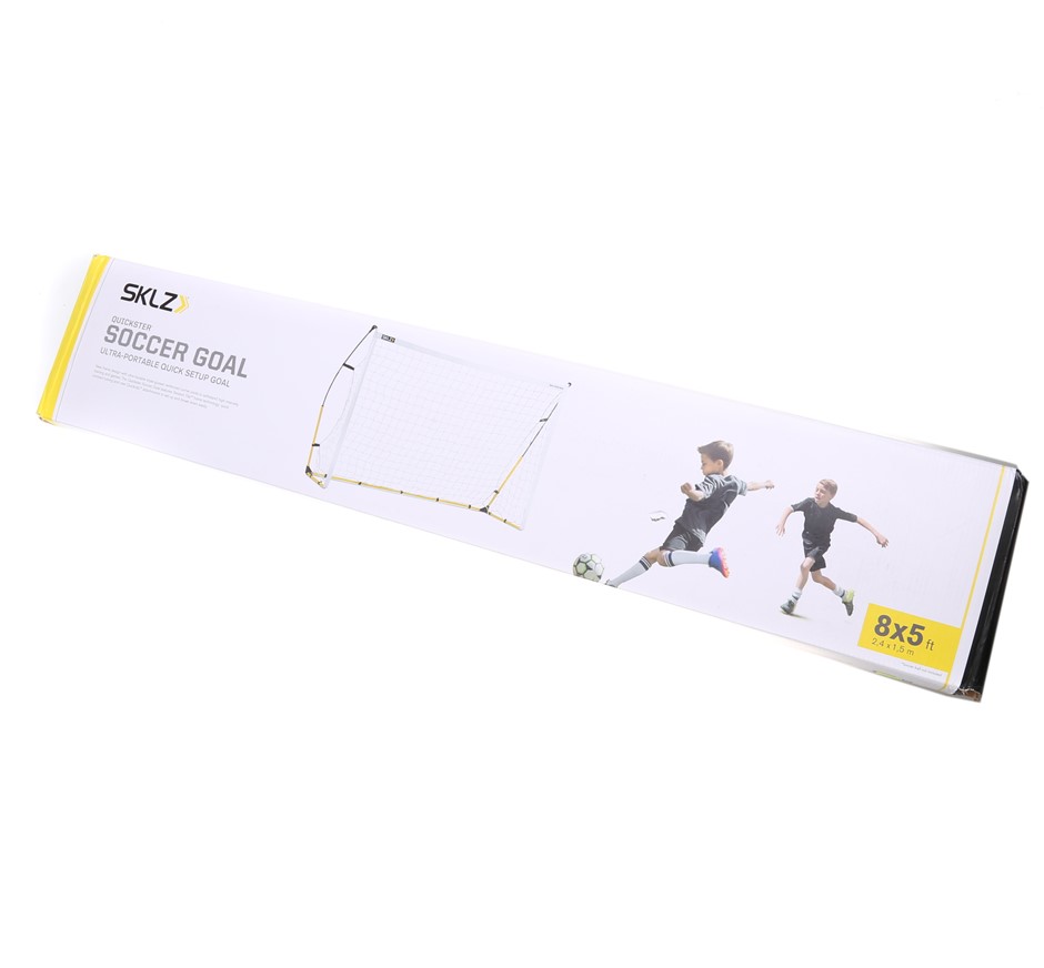 SKLZ Quickster Portable Soccer Goal 8ft x 5ft. NB: Some parts missing, dama