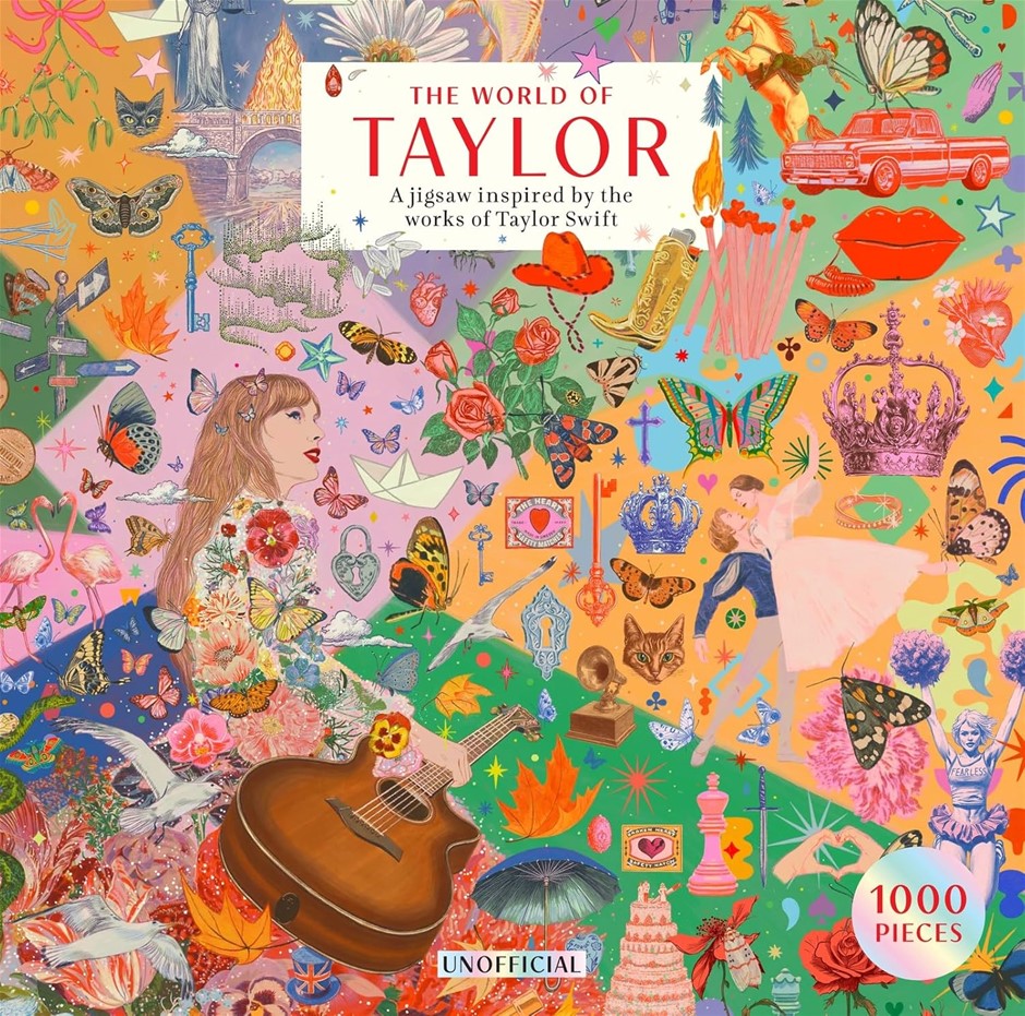 THE WORLD OF TAYLOR SWIFT: An unofficial 1000-piece Jigsaw Puzzle: Inspired