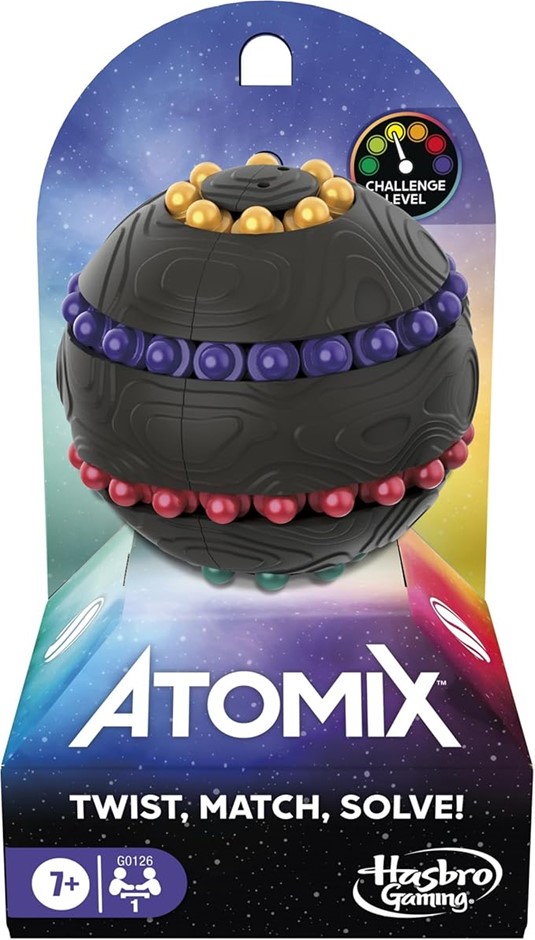 3 x Hasbro Gaming Atomix Game for Kids, Teens, and Adults | Brainteaser Puz